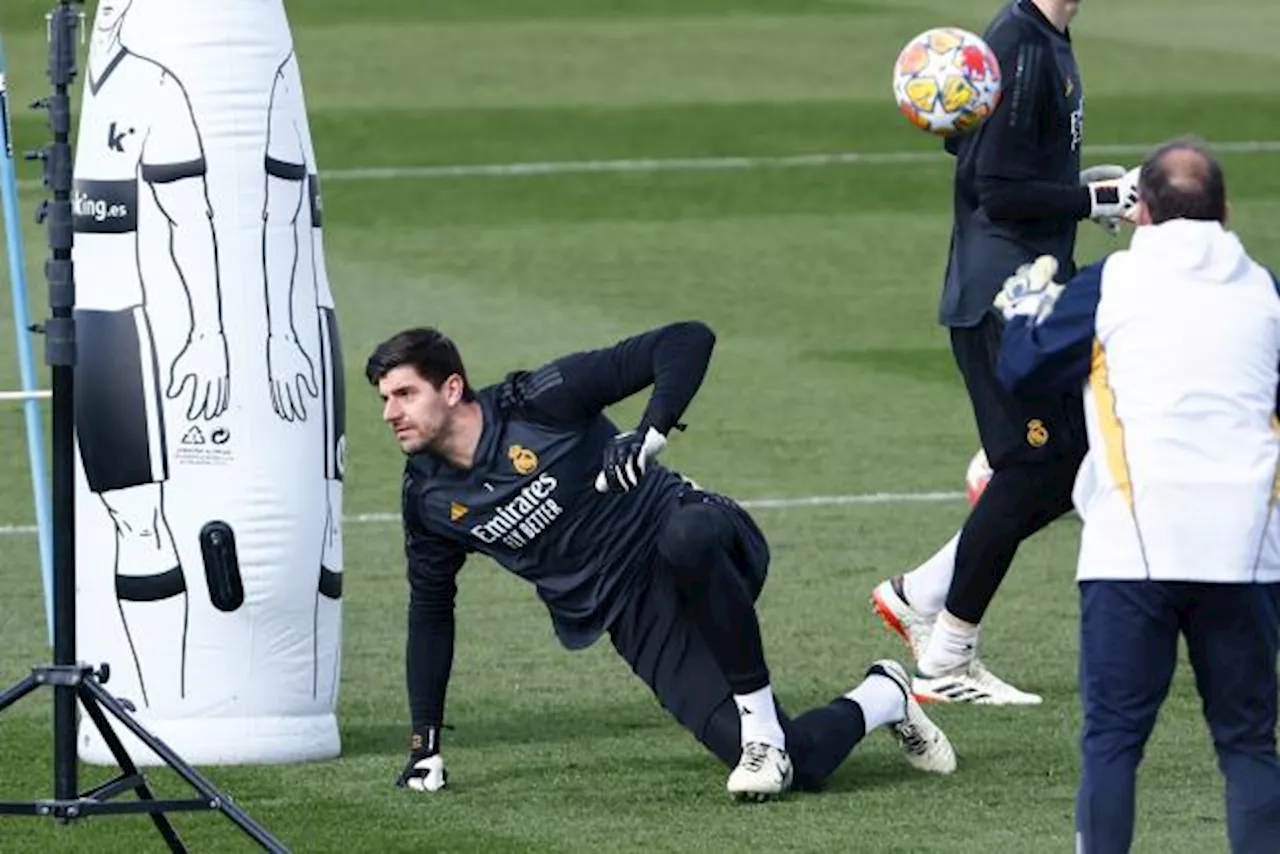 Thibaut Courtois (Real Madrid) de retour « la semaine prochaine » selon Carlo Ancelotti