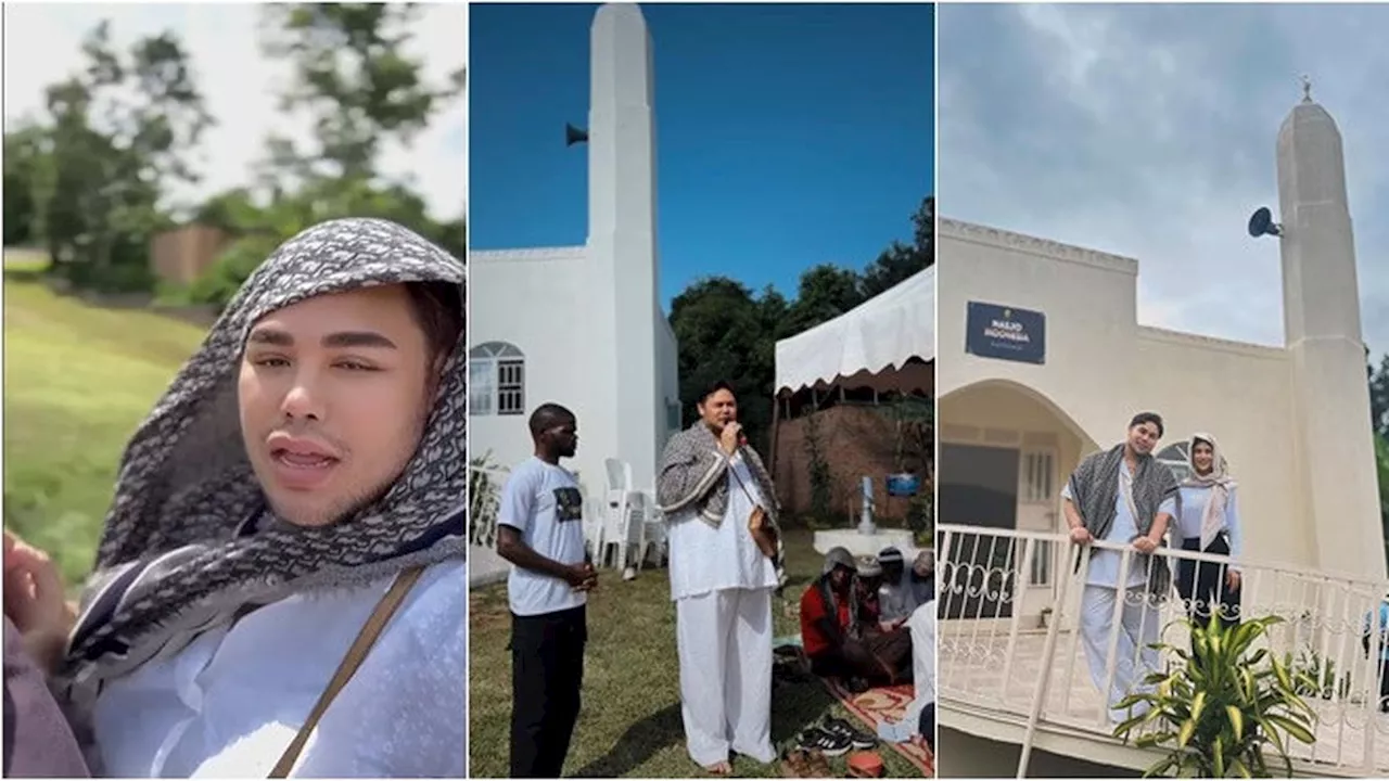 8 Potret Ivan Gunawan Kunjungi Masjid Miliknya di Uganda, Tempuh Perjalanan Jauh