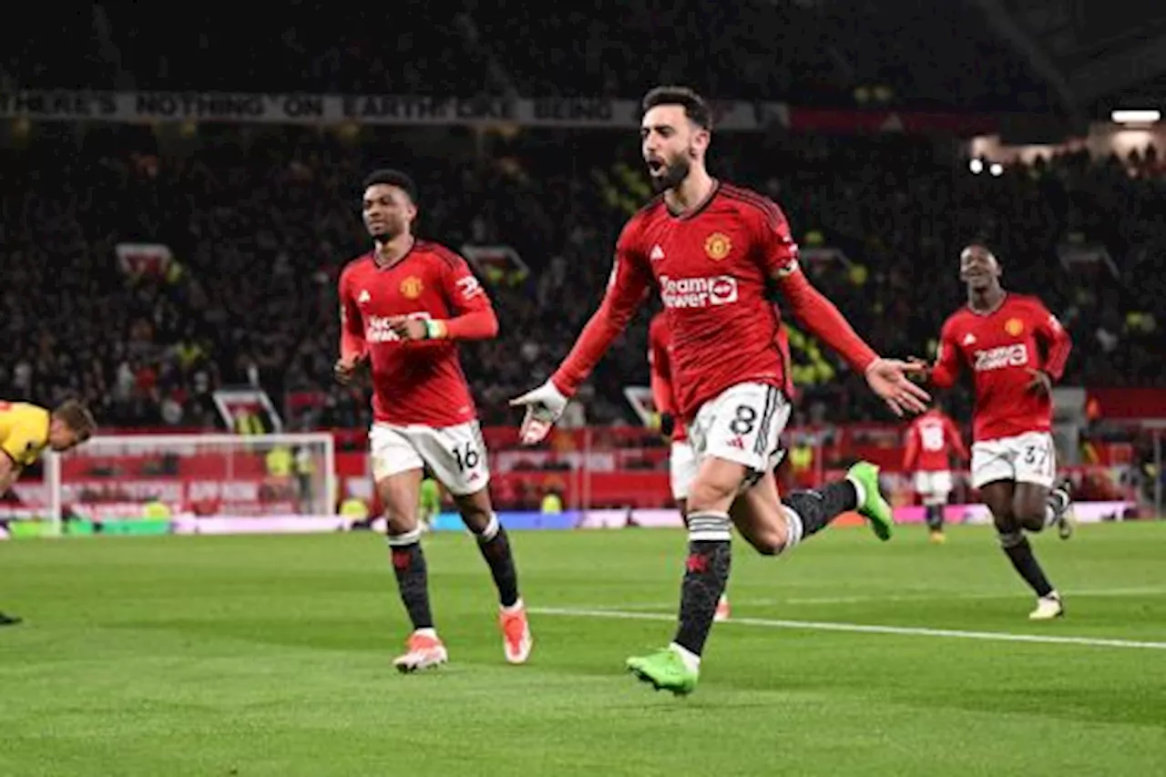 2 Gol Bruno Fernandes Selamatkan Manchester United dari Kekalahan di Old Trafford