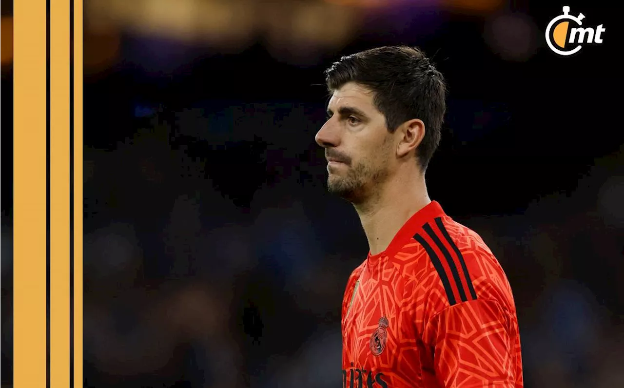 Courtois podría volver para el Madrid a inicios de mayo: Carlo Ancelotti