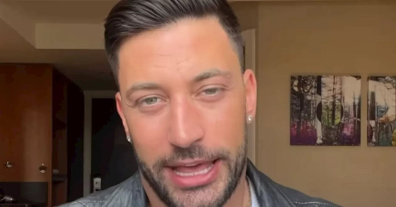 Strictly's Giovanni Pernice shares update after saying he's 'taking a break'