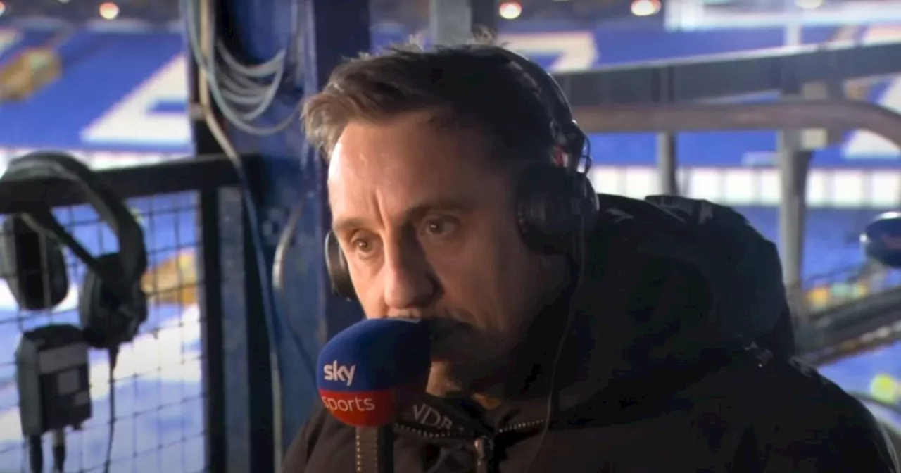 Gary Neville hails Arsenal star as 'the best in his position' ahead of Tottenham clash