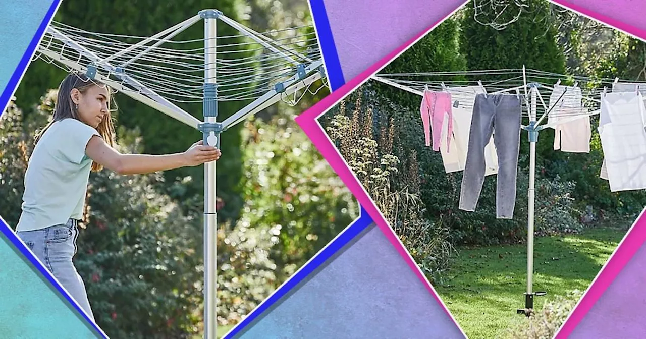 Lakeland rotary airer now has £30 off and makes clothes drying a breeze