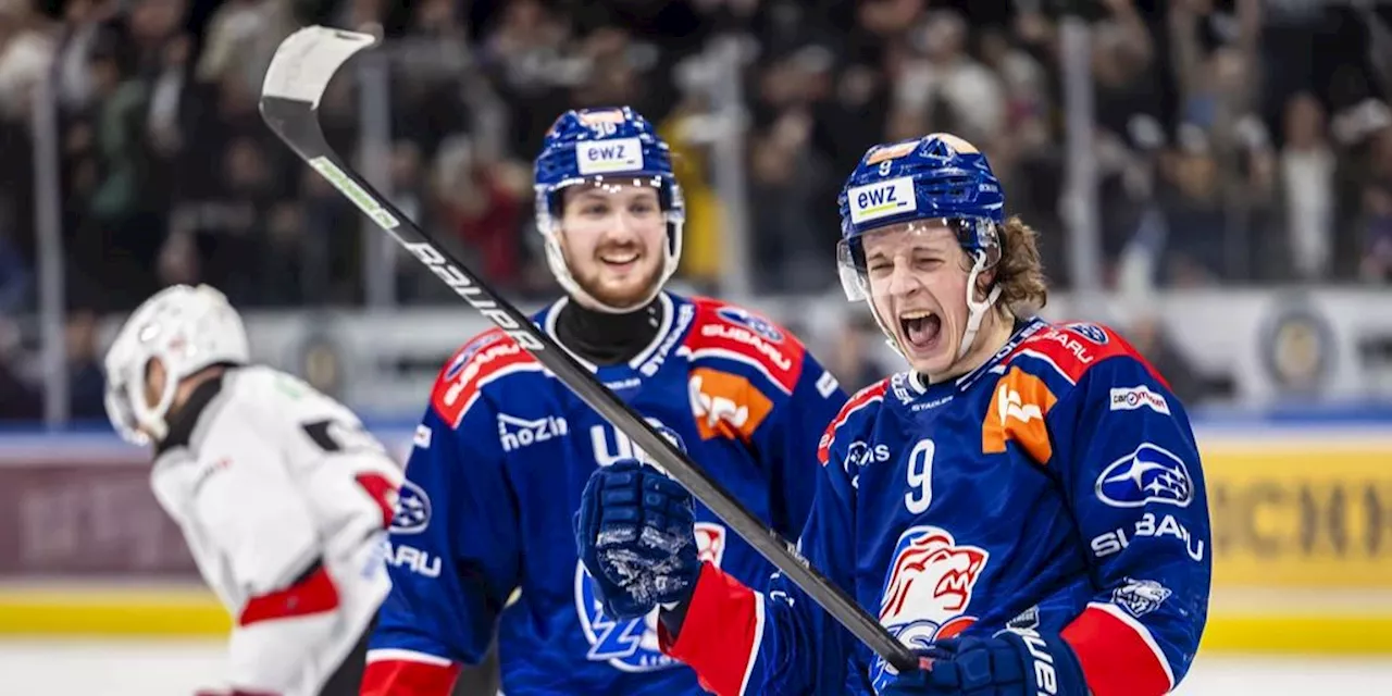 ZSC schlägt Lausanne 3:0 und steht vor Meistertitel