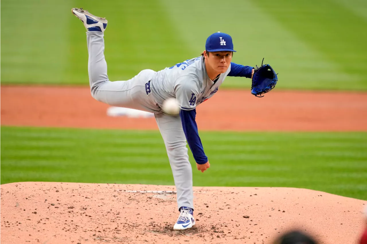 Yoshinobu Yamamoto's 6 shutout innings help Dodgers complete sweep of Nationals 2-1