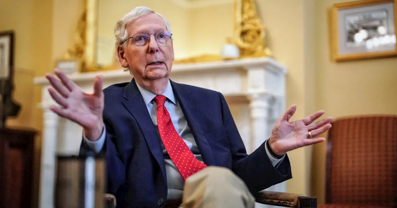 Mitch McConnell sees Ukraine aid as one the most important legislative victories of his career