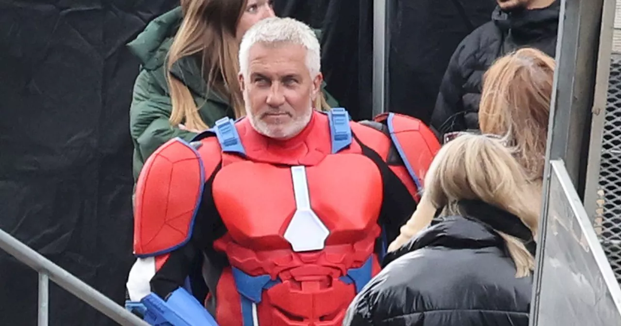 Bake Off's Paul Hollywood flown through the air as he transforms for new job