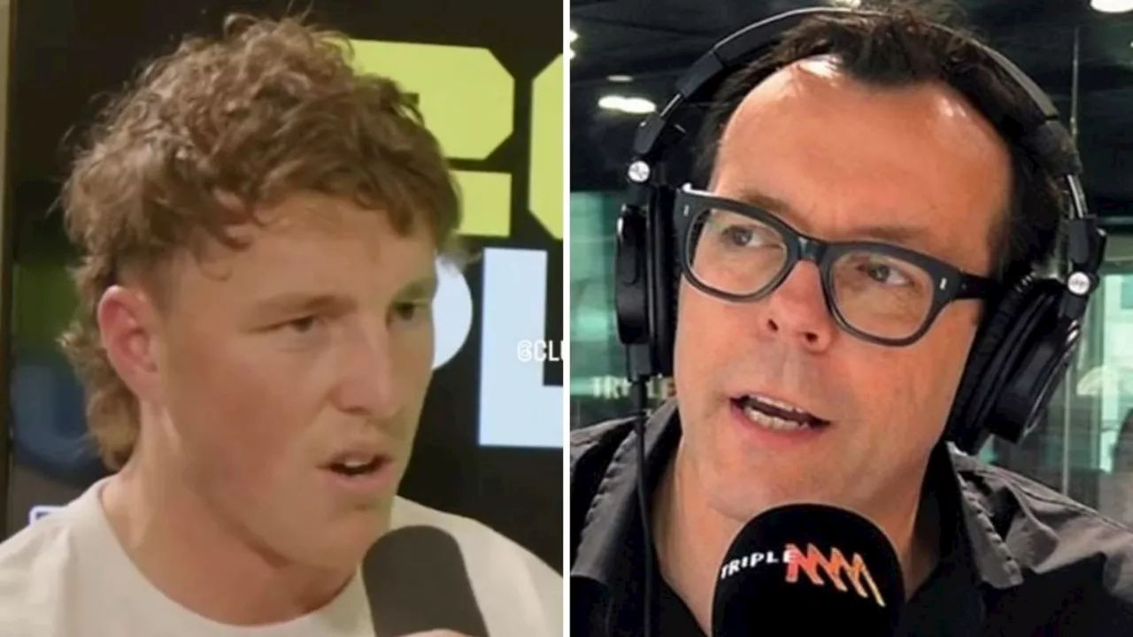 AFL star’s journo impersonation goes viral