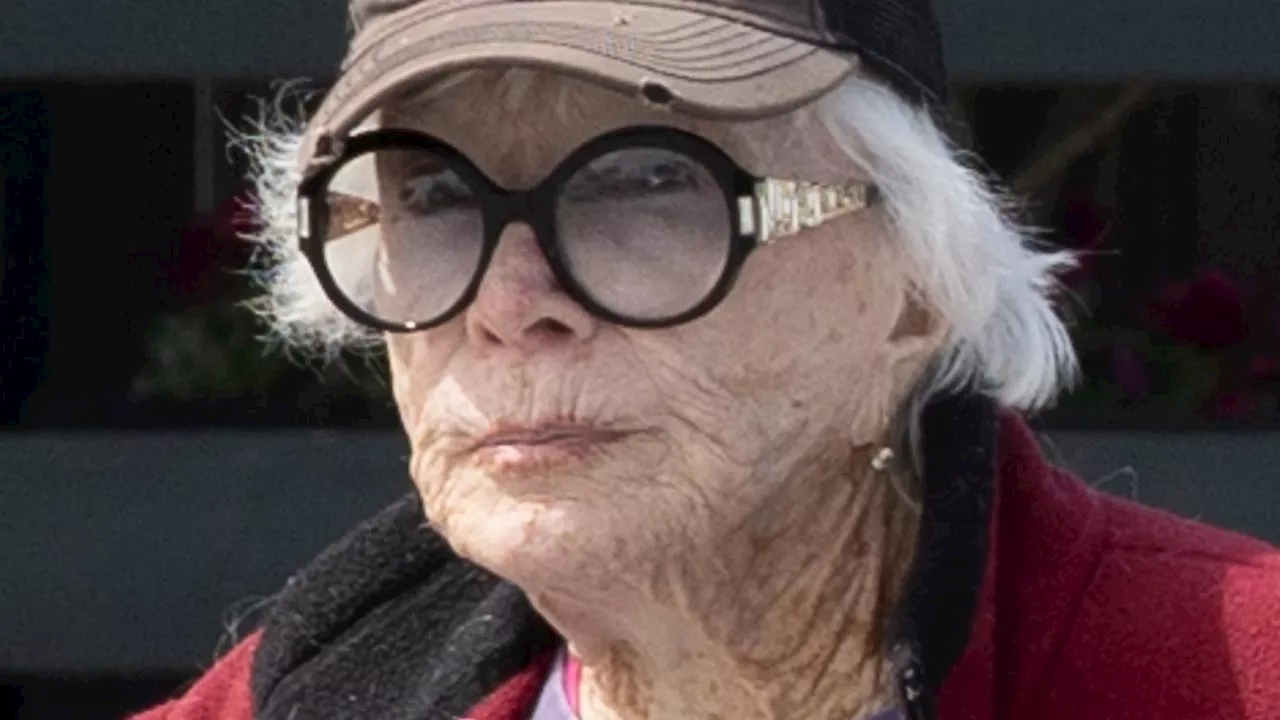 Rare sighting as Hollywood legend turns 90