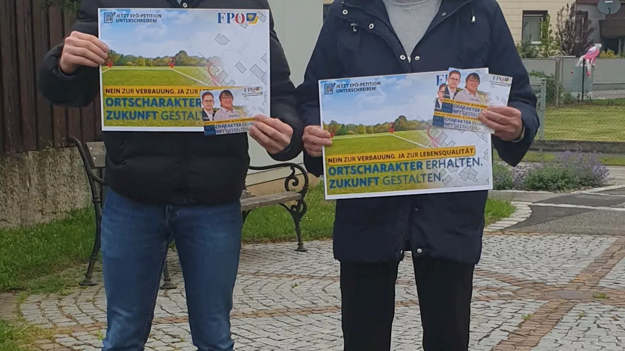 FPÖ Muckendorf-Wipfing fordert Erhalt des Ortscharakters