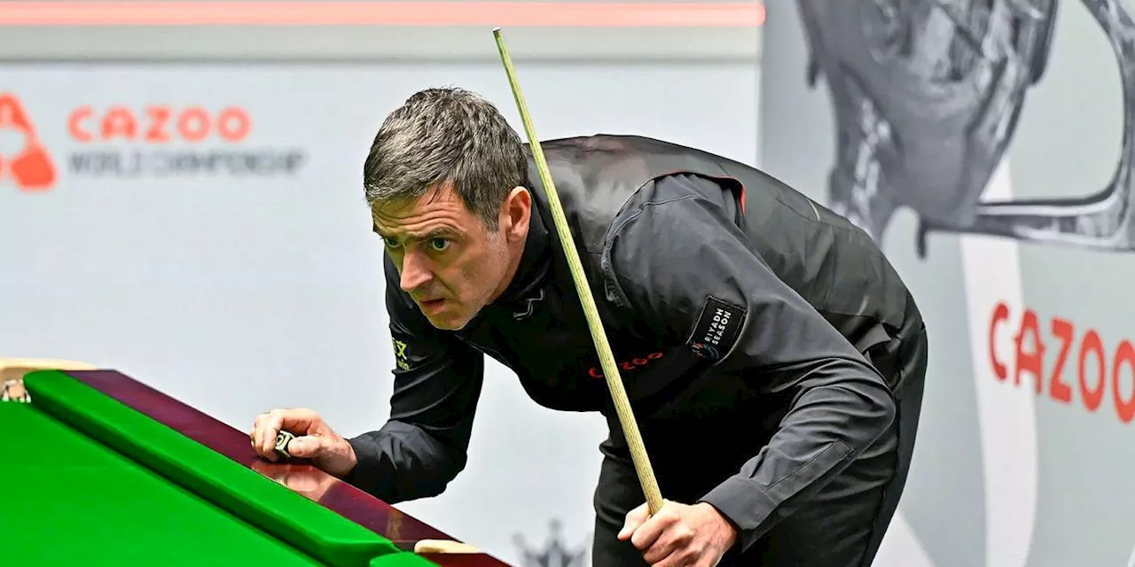 Topfavorit O’Sullivan bei Snooker-WM problemlos weiter