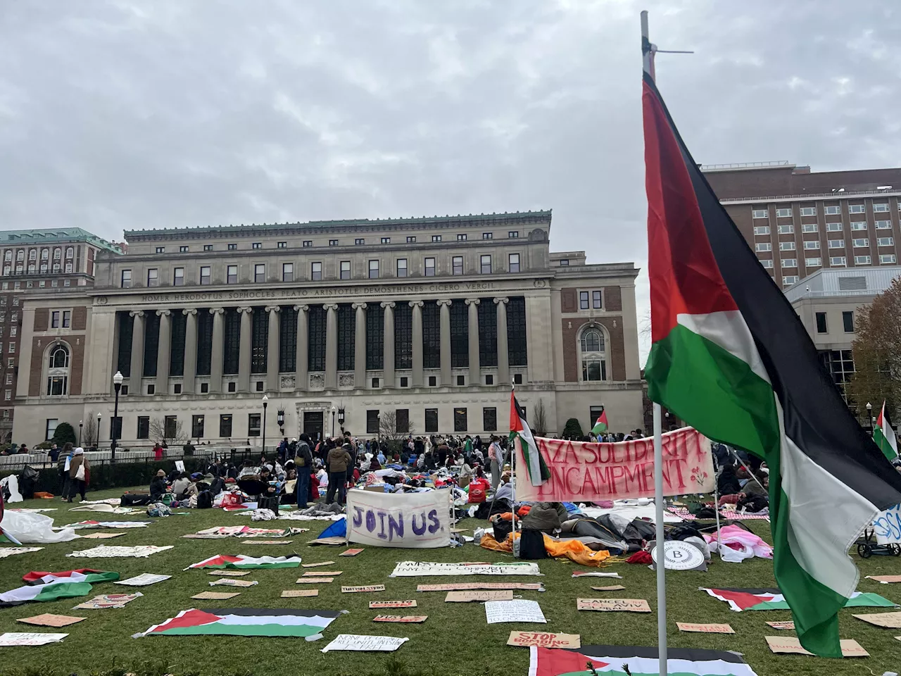 Columbia University protest for Palestine is also protest for Harlem says student movement