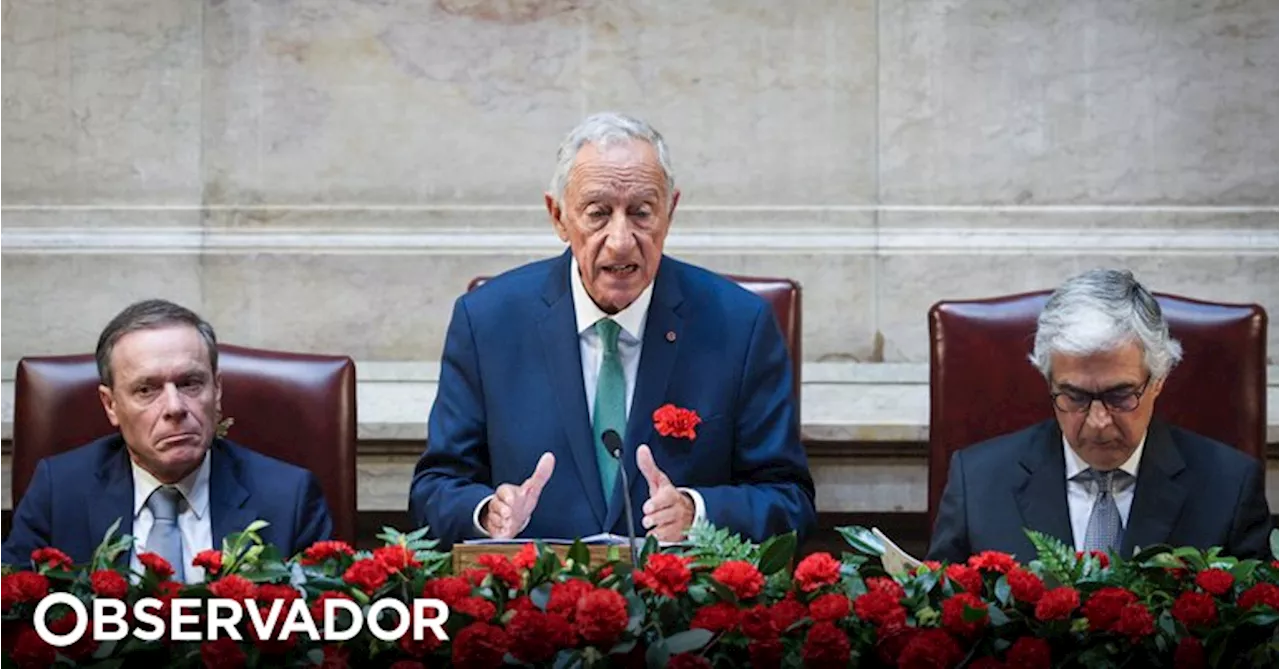 Marcelo: 'Tenhamos a humildade de preferir sempre a democracia imperfeita à ditadura'