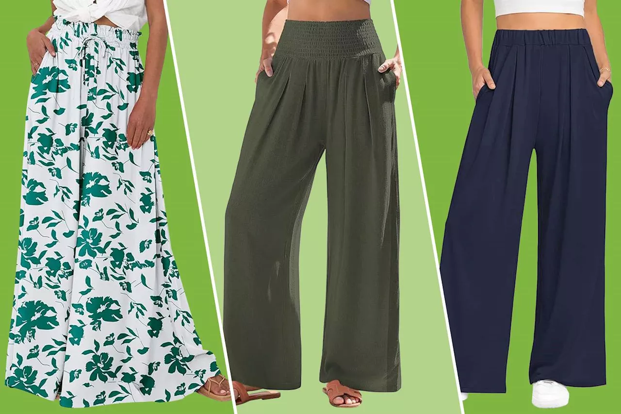 8 Breezy Wide-Leg Pants Under $40 You Can Get at Amazon Right Now