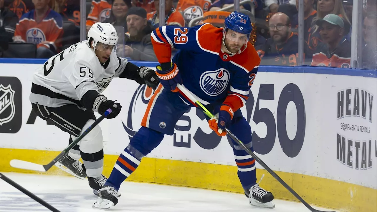 NHL-Playoffs: Leon Draisaitl verliert mit den Edmonton Oilers gegen die Los Angeles Kings