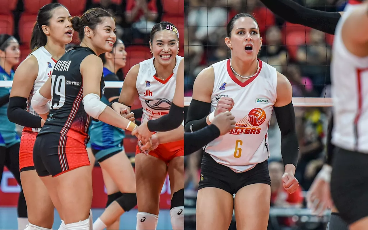 Chery Tiggo completes PVL semis cast, PLDT drops Creamline for first time ever