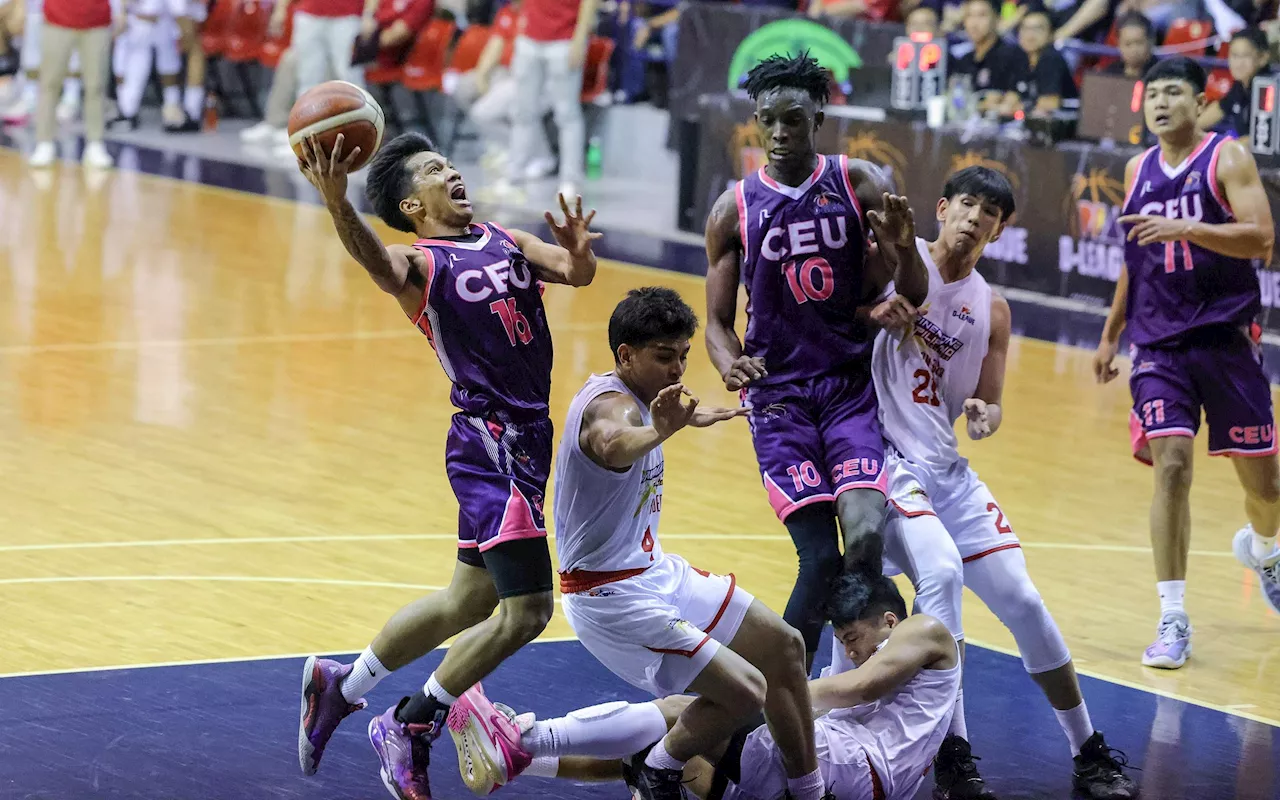 ‘Still the Davids’: CEU stuns San Beda in PBA D-League semis opener