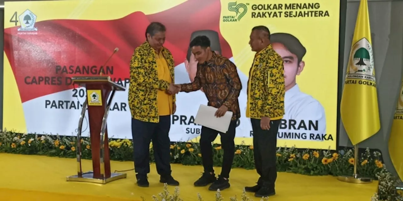 Jokowi dan Gibran Sudah Nyaman di Golkar, Tinggal Tunggu Peresmian