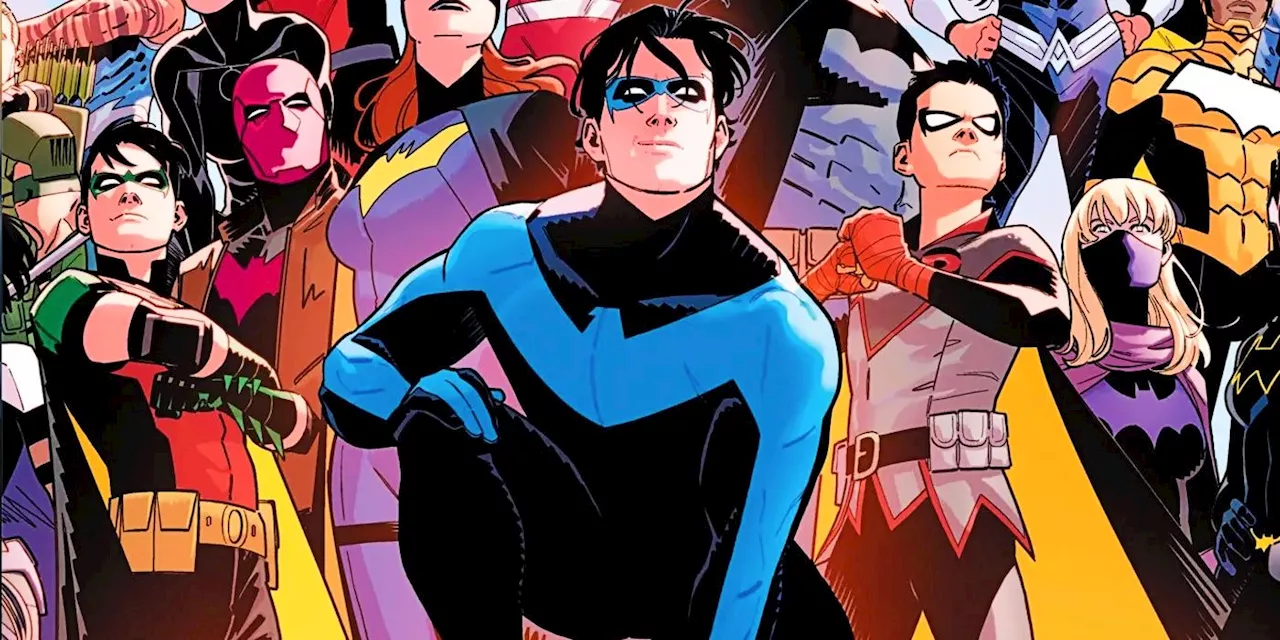 DC's Bat-Family and Titans Unite in Official Art that NEEDS to Be Animated