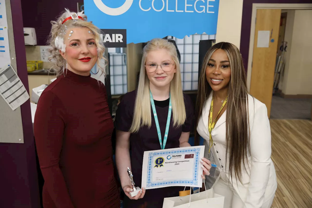 Students turn on the style for annual hair competition