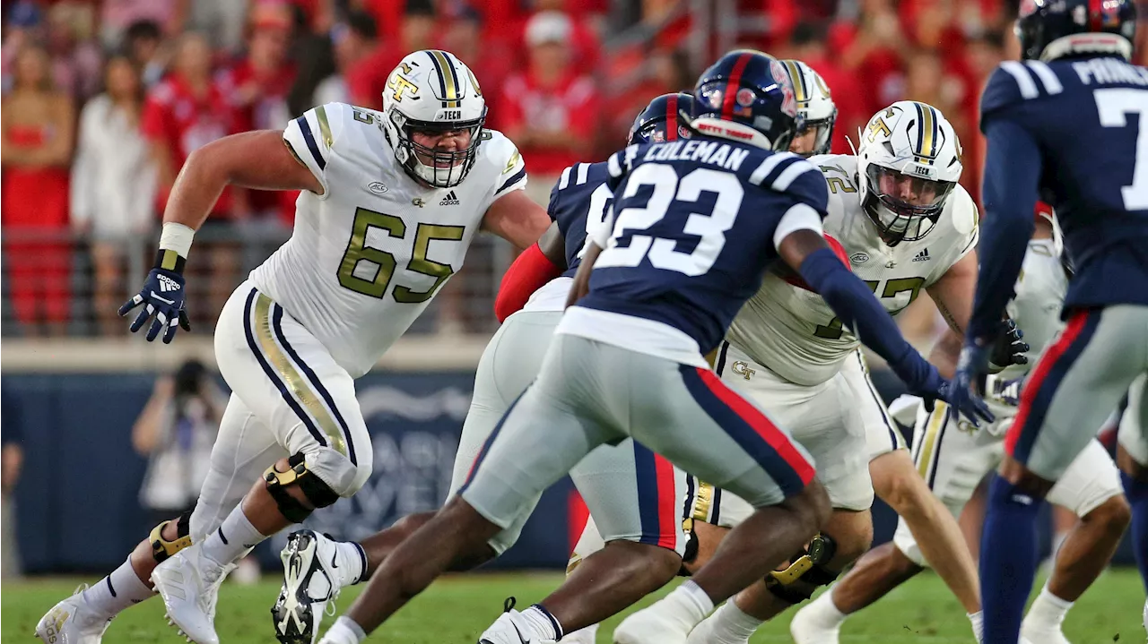 2024 NFL Draft Profile: Georgia Tech Offensive Lineman Connor Scaglione