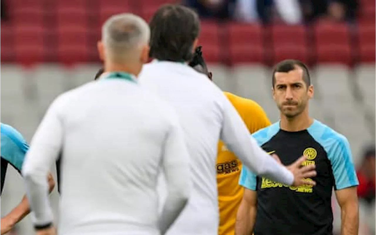 Inter, i campioni sono tornati ad allenarsi: Mkhitaryan il primo ad arrivare