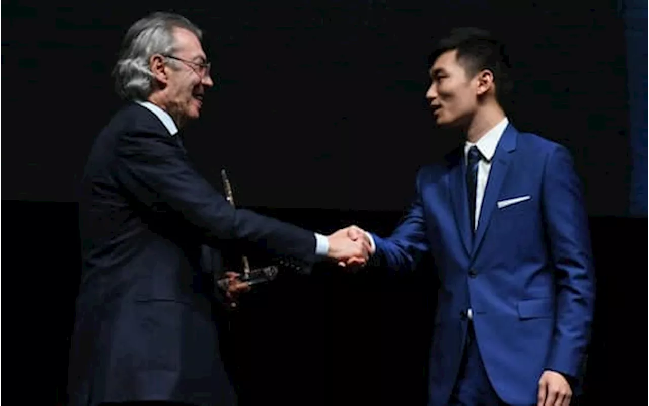 Inter, Zhang: 'Ho ringraziato Moratti, seconda stella merito anche suo'