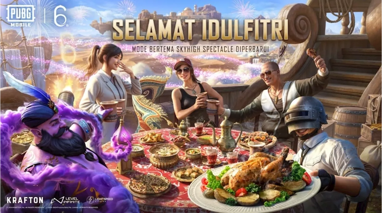 PUBG Mobile Rilis Update Baru ala Arabian Night, Pemain Bisa Terbang Pakai Karpet