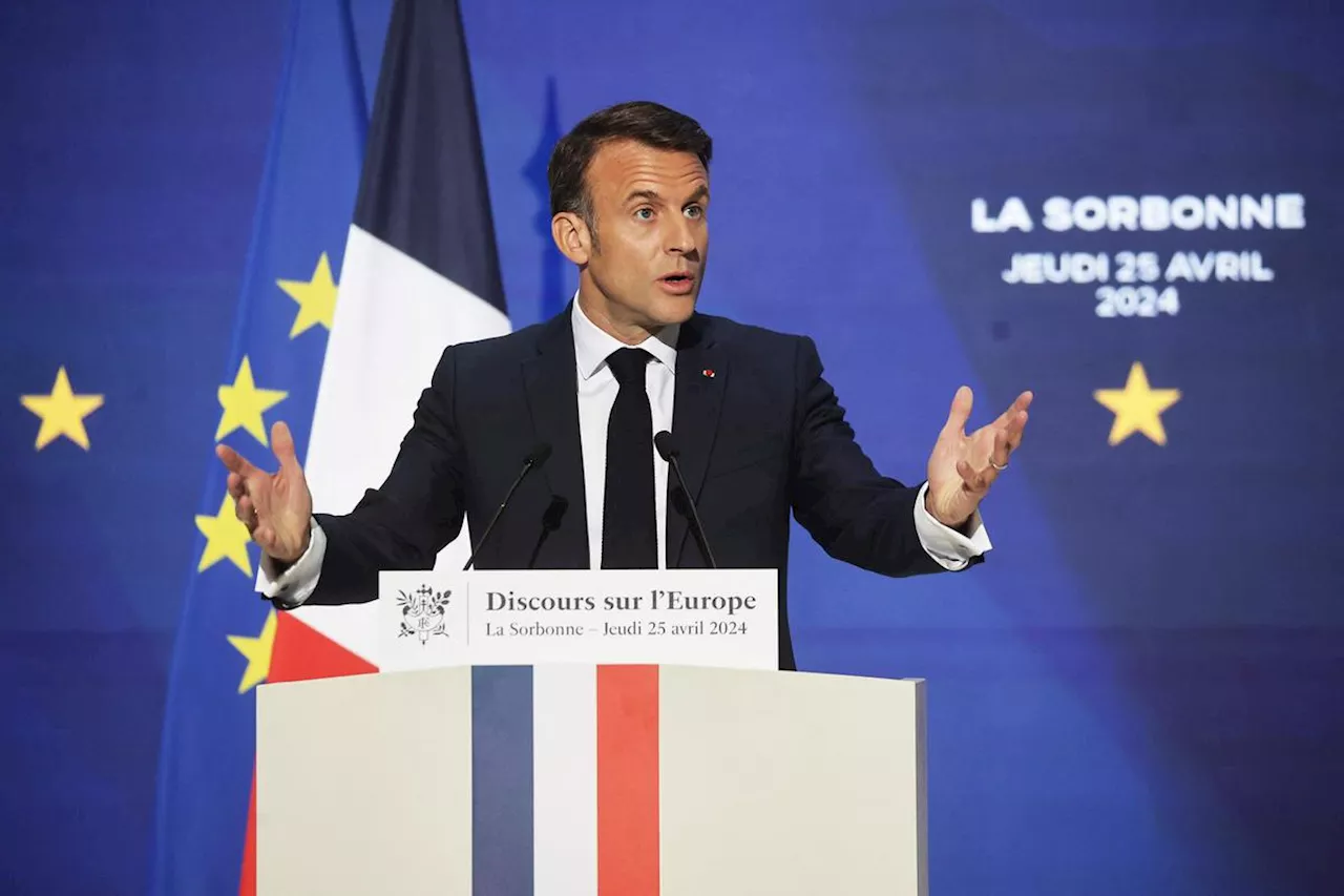 Discours de Macron à la Sorbonne : « Notre Europe est mortelle »