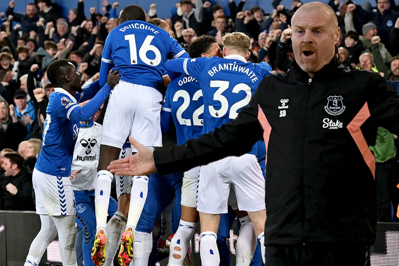 Sean Dyche left baffled by tracksuit narrative and reveals what actually inspired Everton win over...