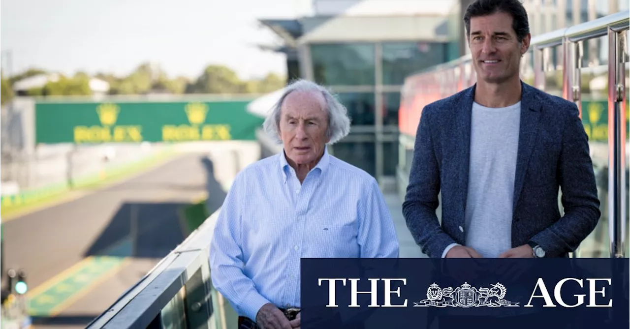 After flipping his car, F1’s Mark Webber called Jackie Stewart