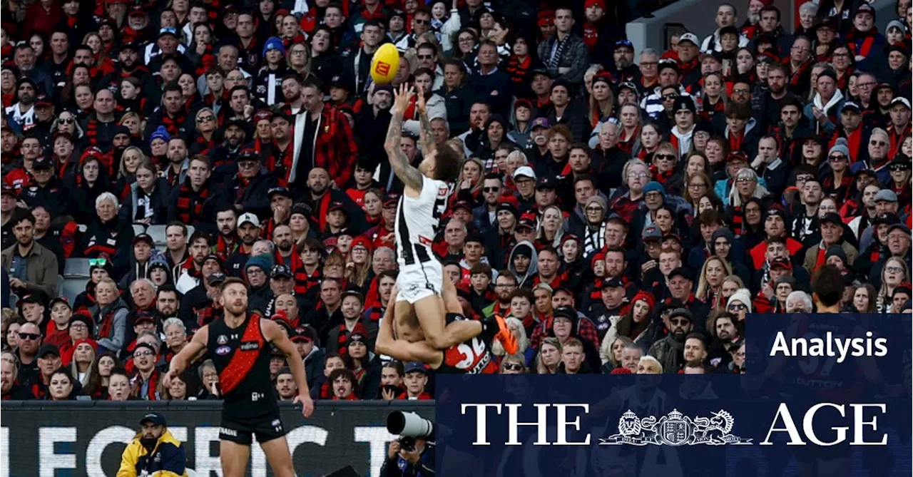 Benchmark result for Bombers: A draw in which Essendon won much more