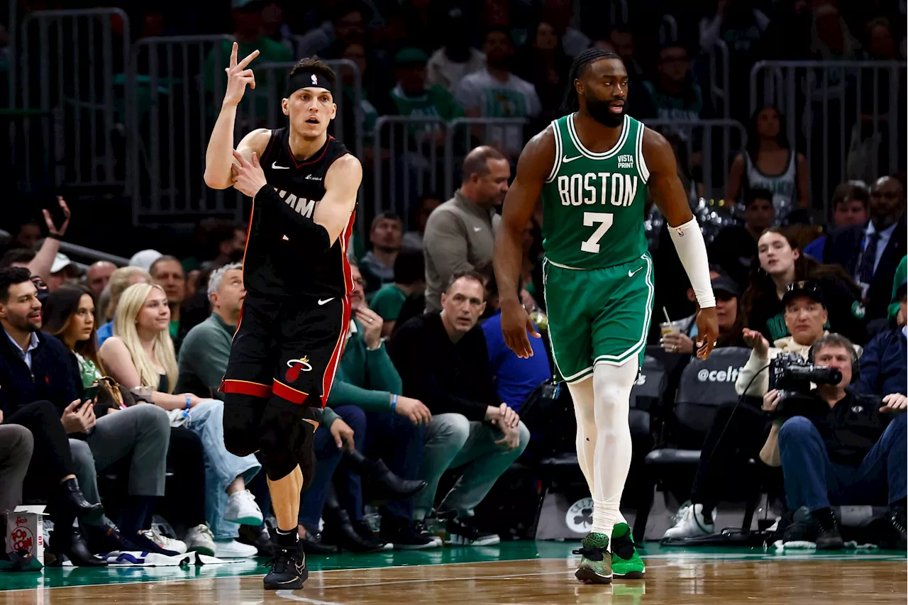 Wednesday’s NBA playoffs scores and takeaways: Heat flip the script on Celtics, tie series at 1