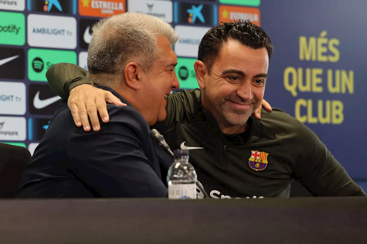 Xavi explains decision to stay as Barcelona head coach: ‘The project is not finished’