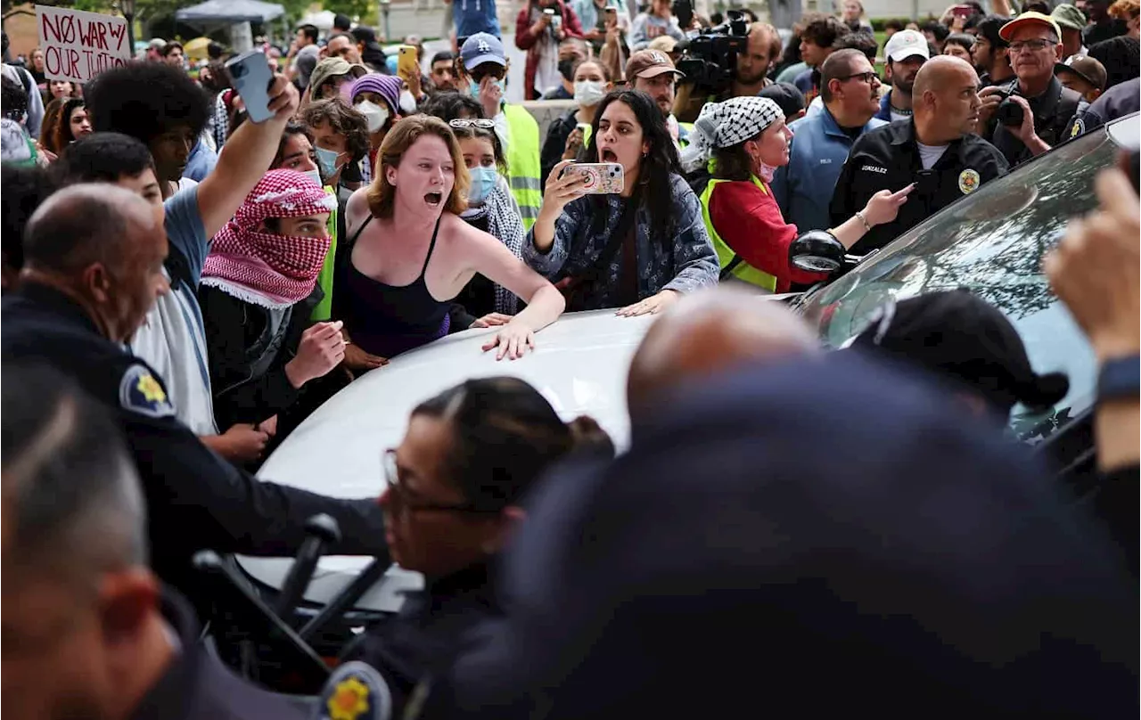 More than 100 arrested at US university pro-Palestinian protests