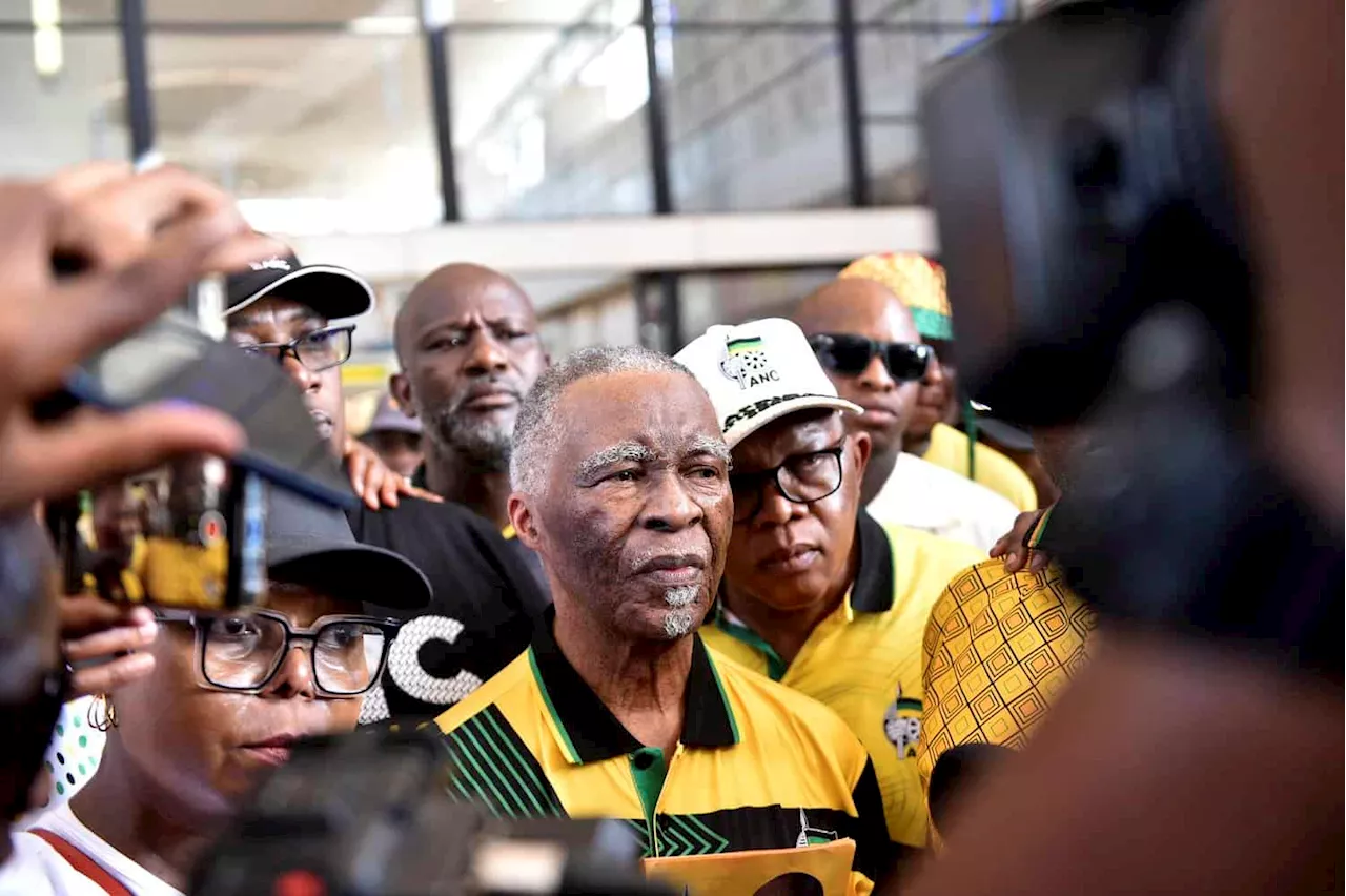 WATCH: ‘Vote for ANC and allow it to solve its problems,’ says Mbeki as he campaigns in Soweto