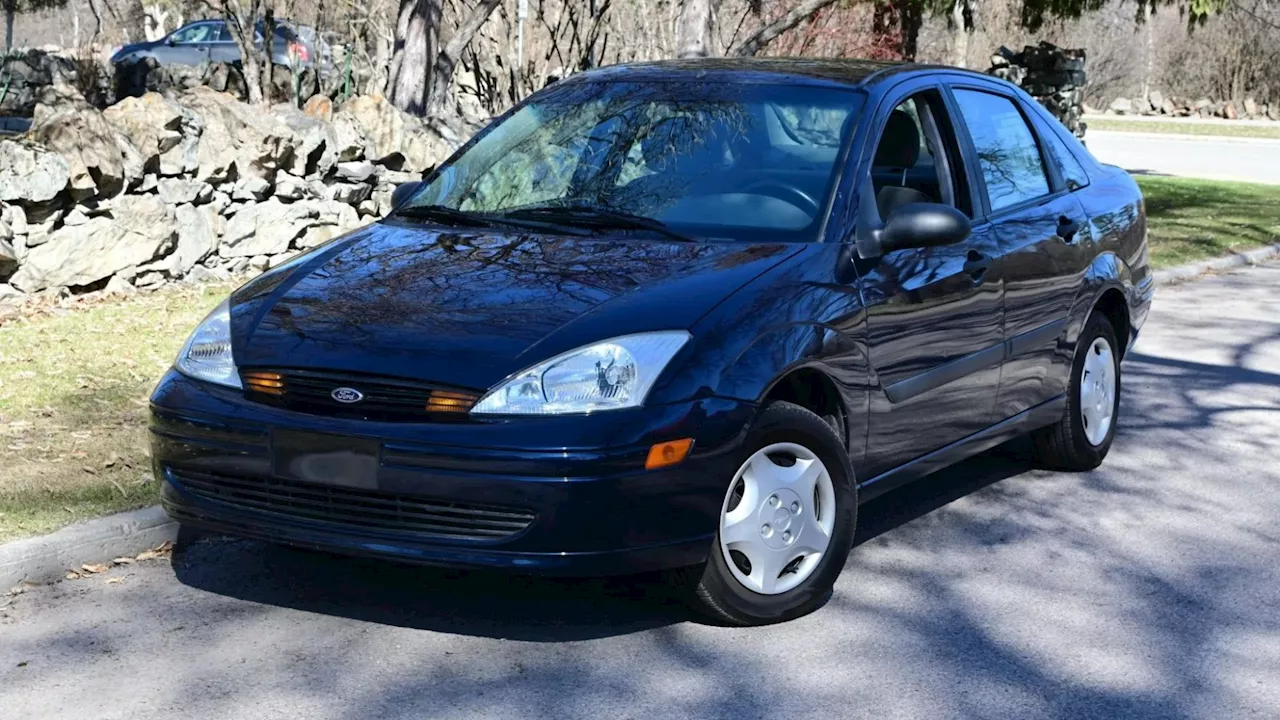 Ford Focus left in storage for over 20 years emerges for sale… & it’s done less than 200 miles...