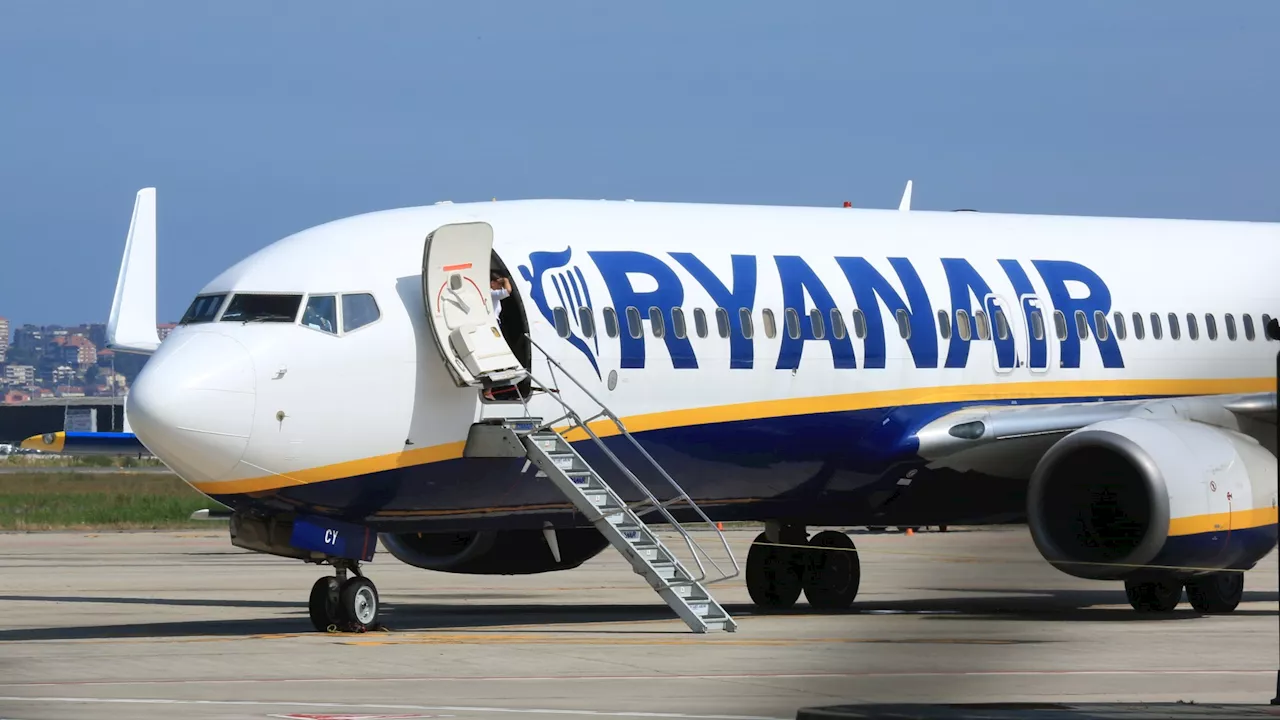 Ryanair forced to cancel 300 flights this week – with as many as 50,000 passengers affected...