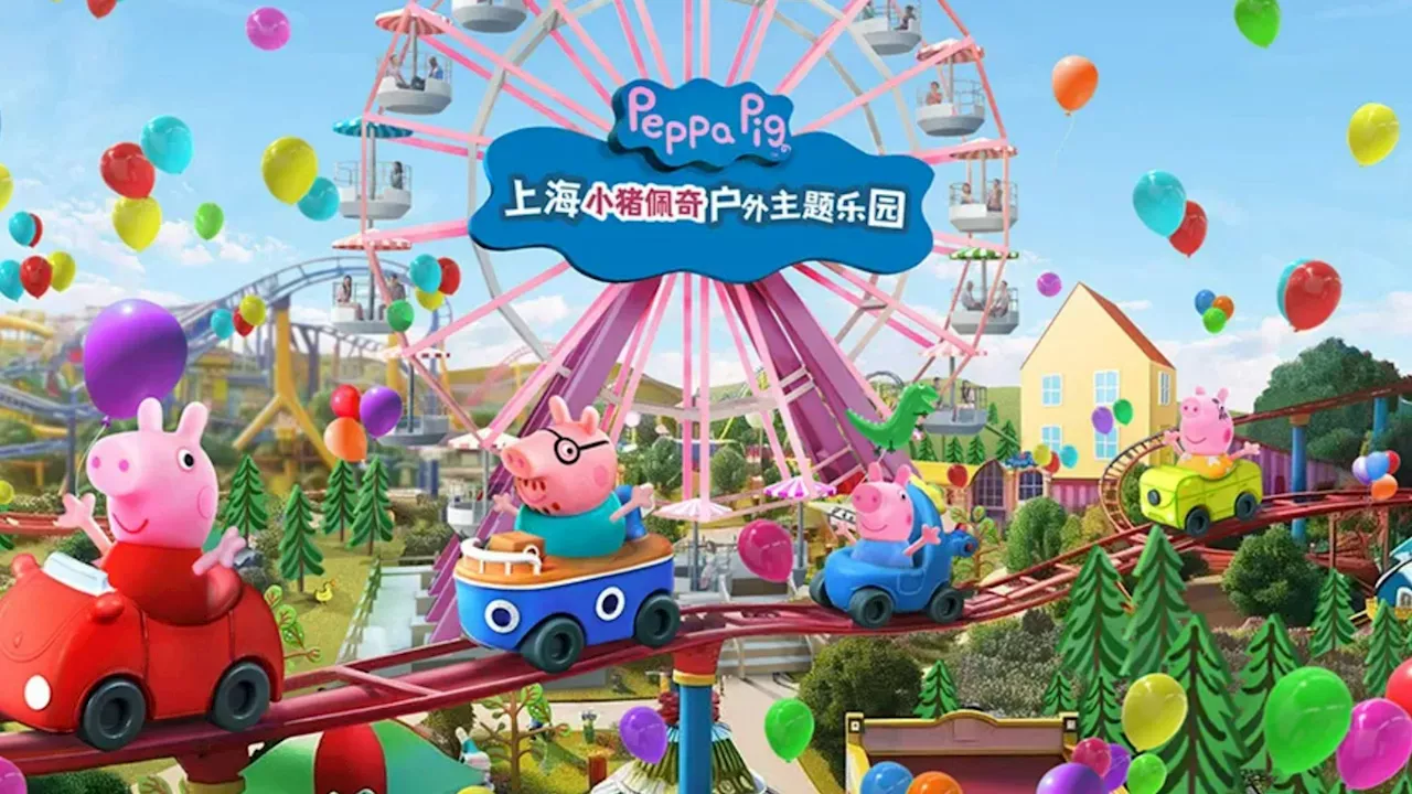 World’s largest Peppa Pig outdoor theme park to open on Asian island with immersive shows, rides and h...