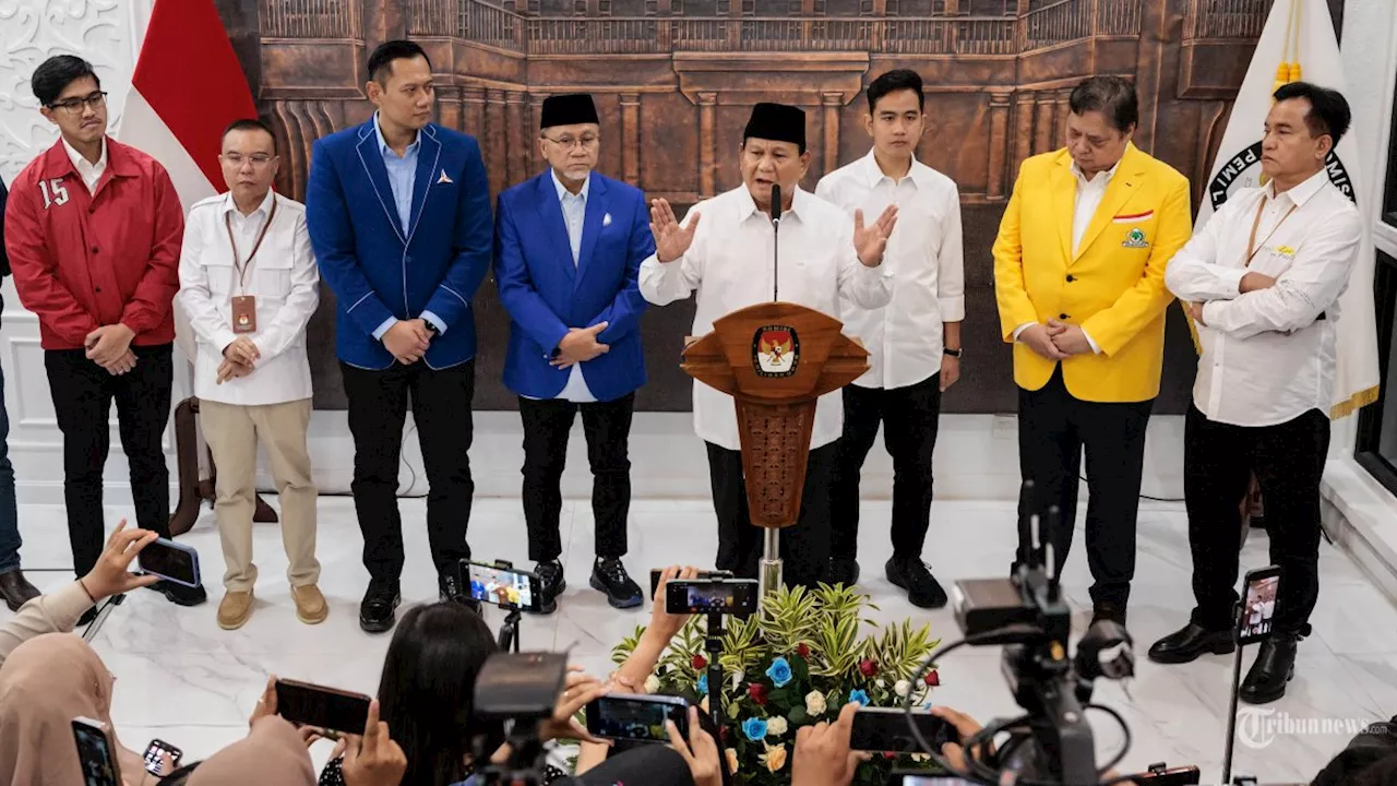 Tak Hadir di KPU, NasDem hingga PDIP Tak Terima Surat Penetapan Presiden dan Wakil Presiden Terpilih