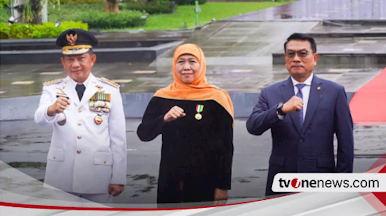 Khofifah Terima Satyalancana Karya Bhakti Praja Nugraha Presiden RI, Khofifah: Hasil Kerja Keras Semua Pihak