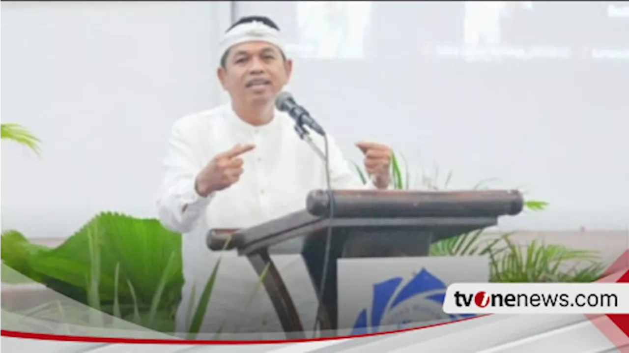 Soal Kemungkinan Maju Jadi Calon Gubernur Jawa Barat, Dedi Mulyadi: Jangan Maju, Mundur Saja Siap