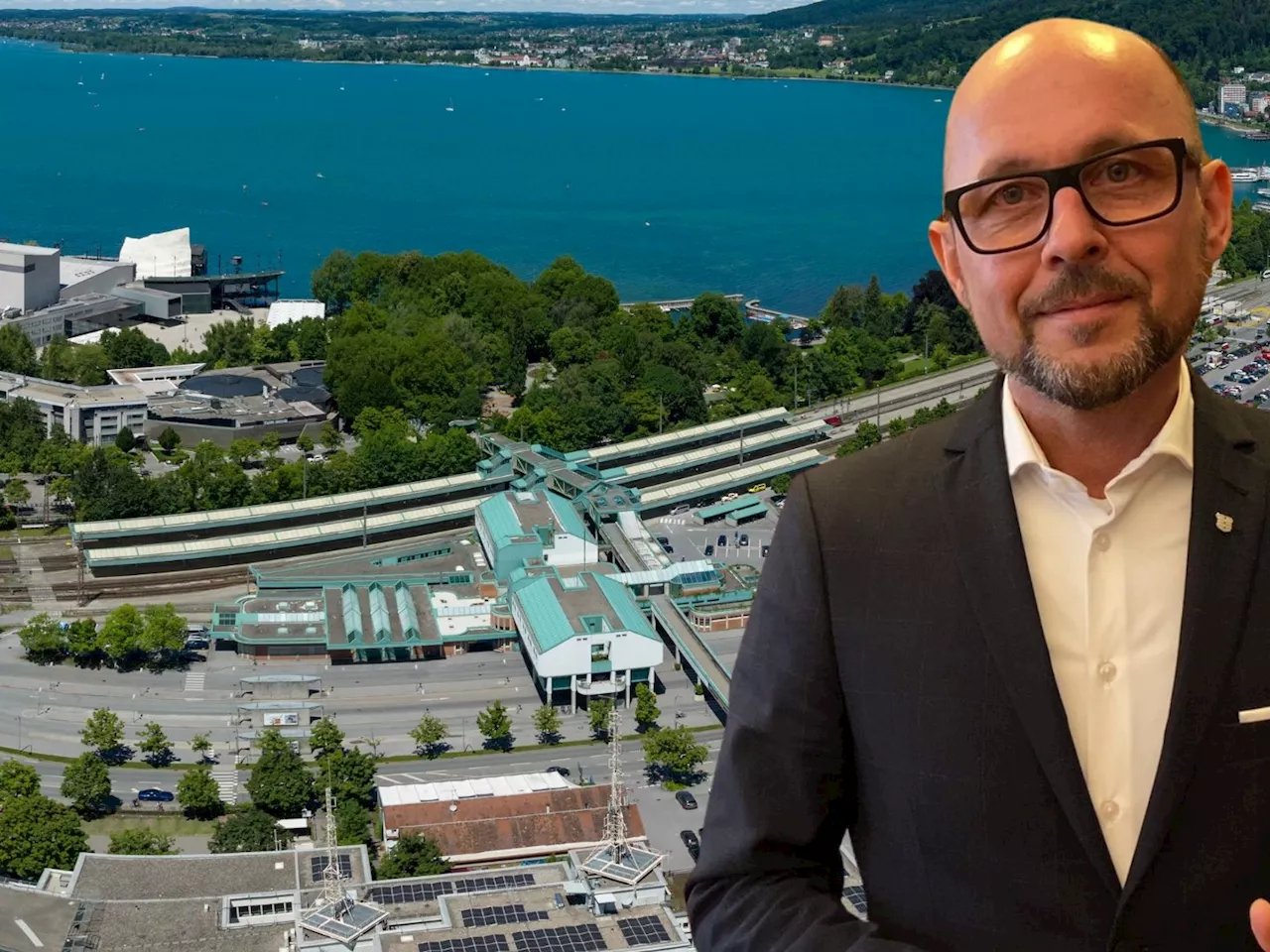 Bahnhof Bregenz neu: Jetzt ziehen alle an einem Strang