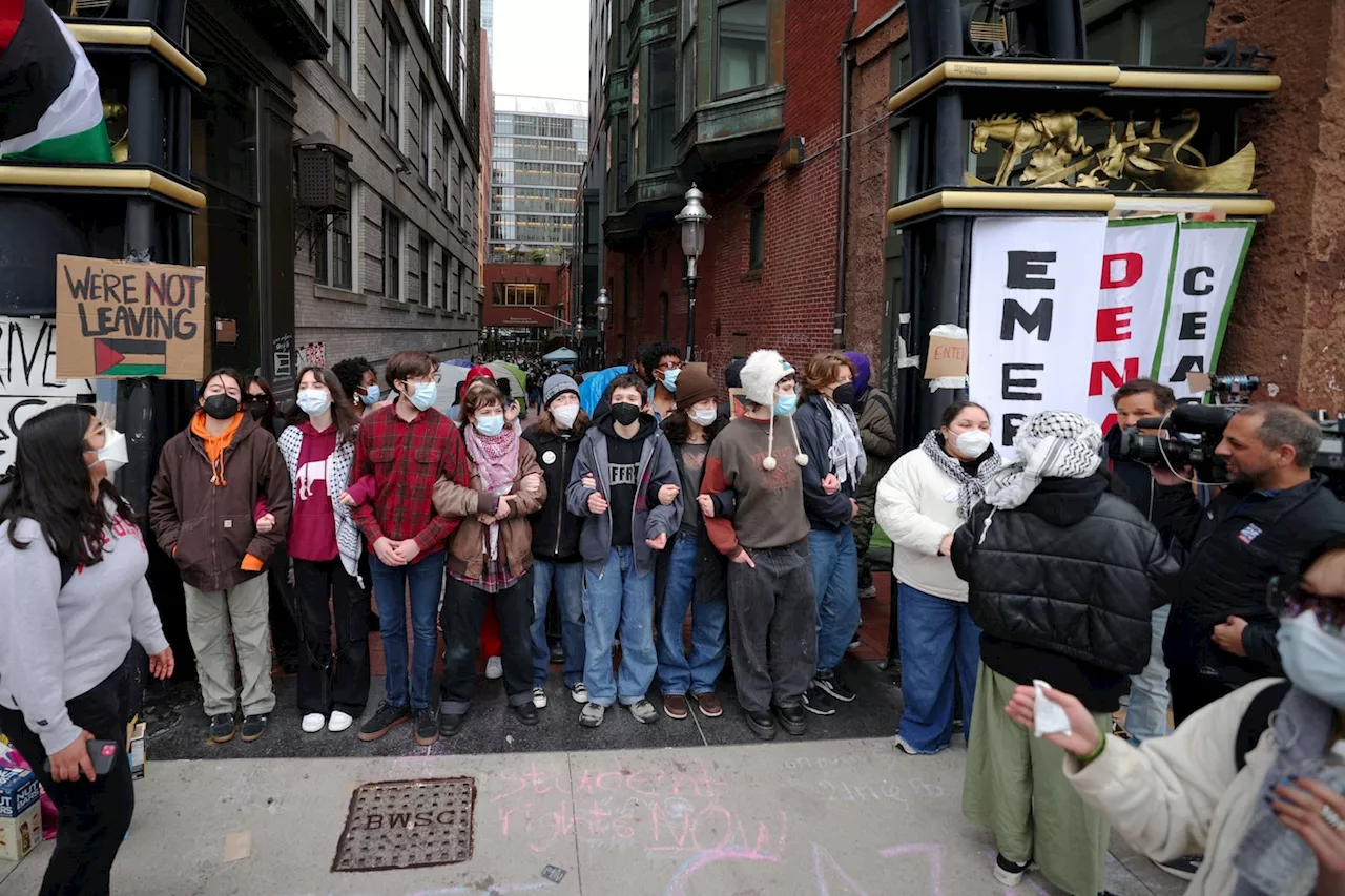 Police arrest 108 at Emerson College as antiwar student protests spread