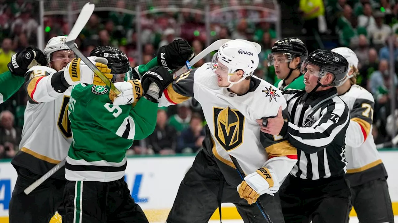 Defending champion Golden Knights beat Stars 3-1 to take 2-0 series lead home to Vegas