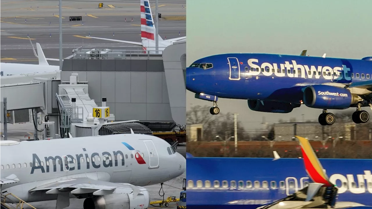 Southwest, American Airlines release first earnings reports of 2024: Here's what they say