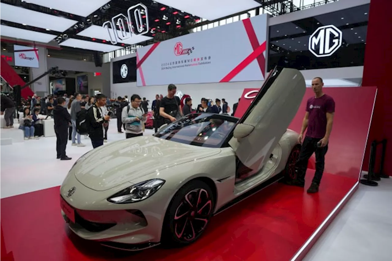 Electric cars and digital connectivity dominate at Beijing auto show