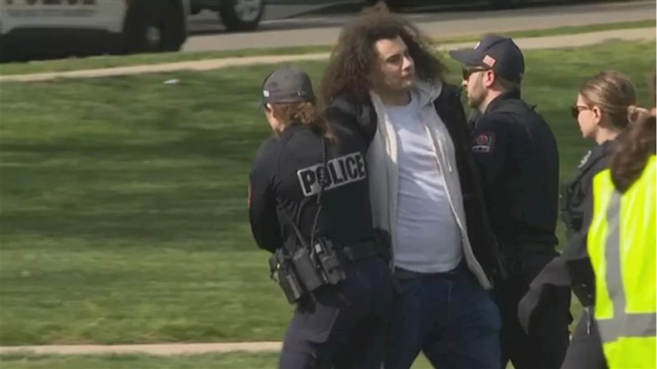 Video shows officers arresting man at OSU encampment, two others also arrested