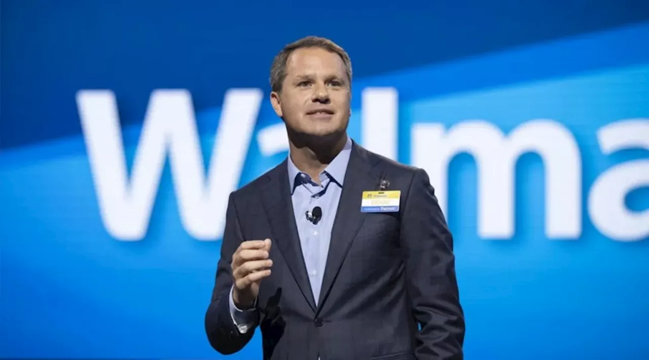 Walmart CEO Doug McMillon Sees $27 Million Pay Day