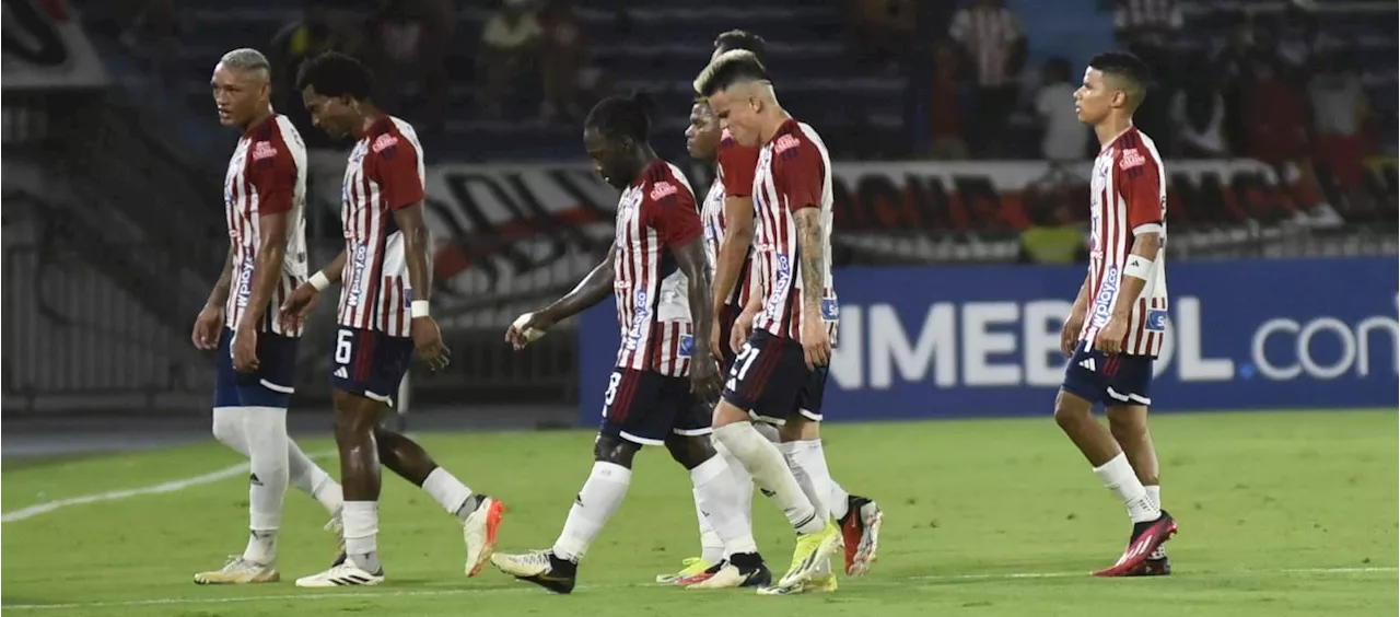 La falta de efectividad le complica la vida a Junior en la Copa Libertadores